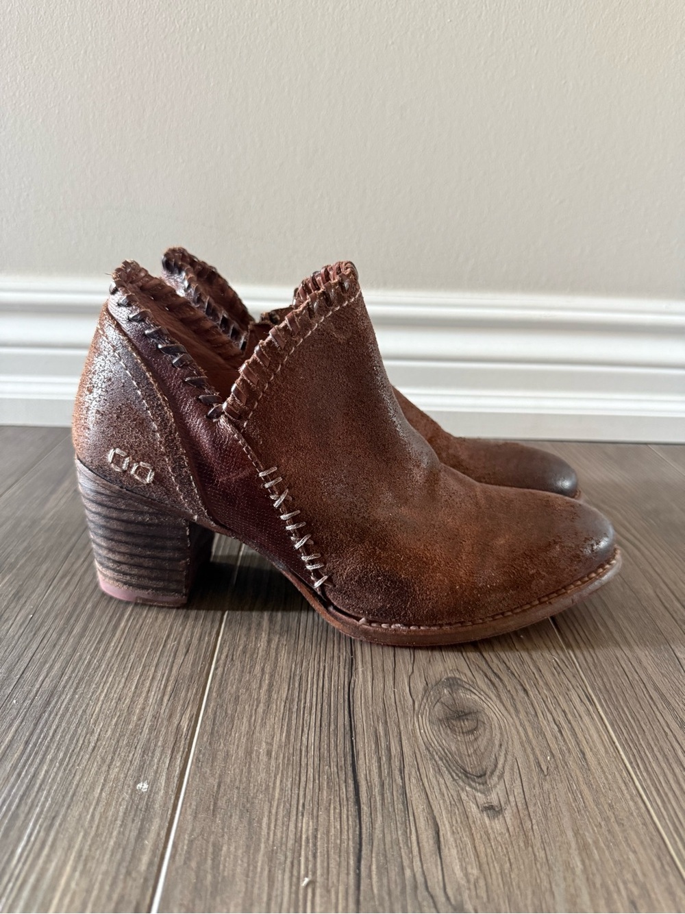 Bed Stu Carla Ankle Boots Size 8